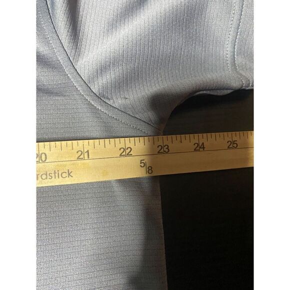 Under Armour Mens Large Golf Polo Gray Performance New - Picture 6 of 8